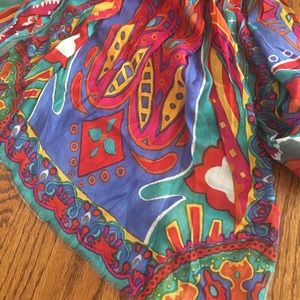 Threads 4 Thought Multi-Color Scarf NWT